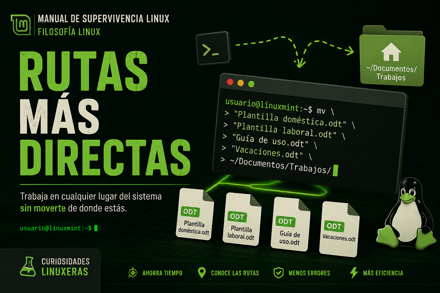 Rutas más directas