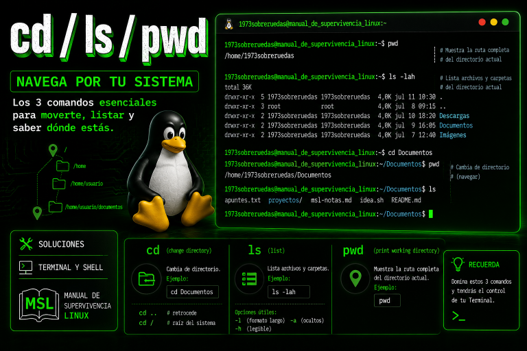 CD / LS / PWD
